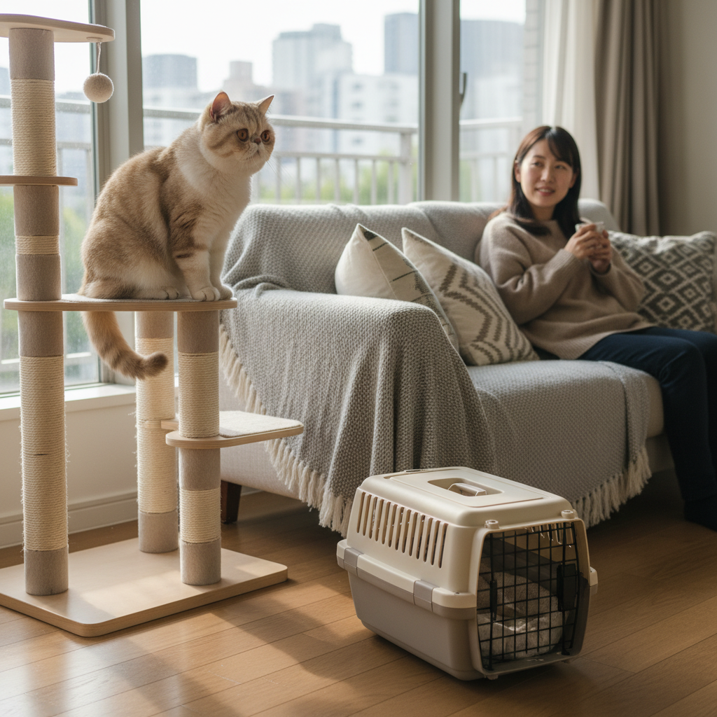 猫と飛行機移動｜出発前の安心準備