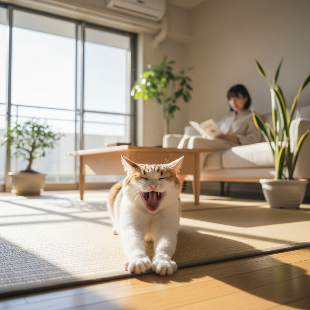猫の甘噛みが痛いとき|手をおもちゃにしない遊び直し