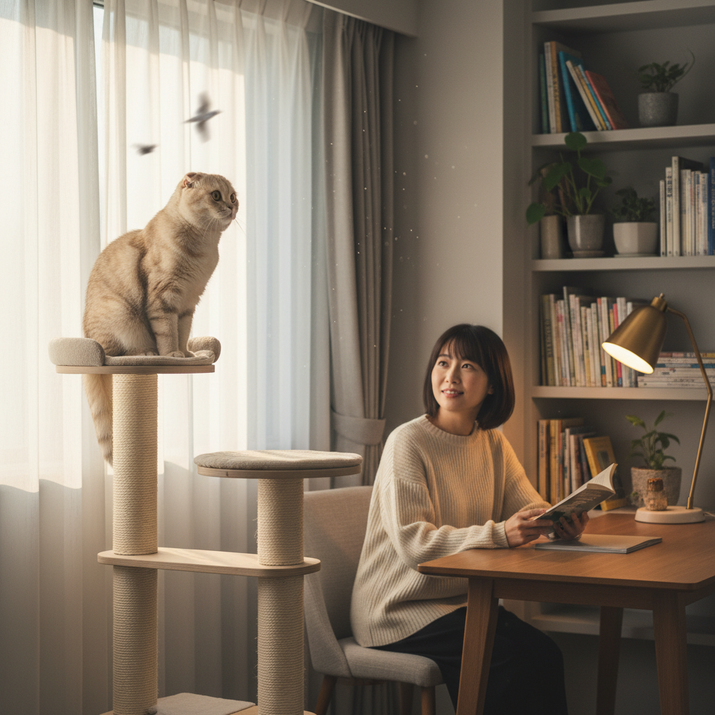 猫が安心する動線づくり｜3つの場所を分けるコツ