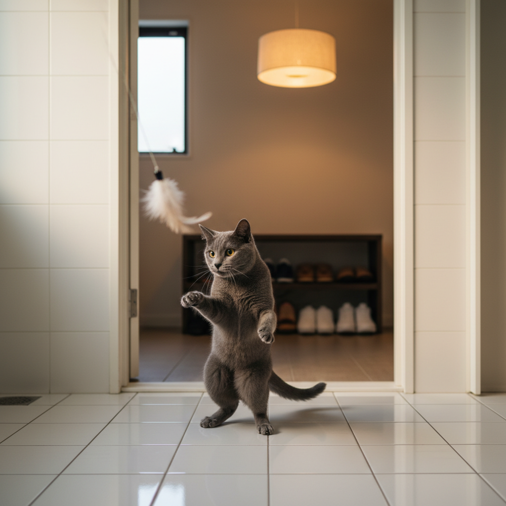 猫の玄関脱走を防ぐ|来客時の10秒習慣